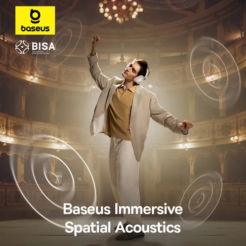 Baseus Bowie-Wireless Headphones-Noise Canceling