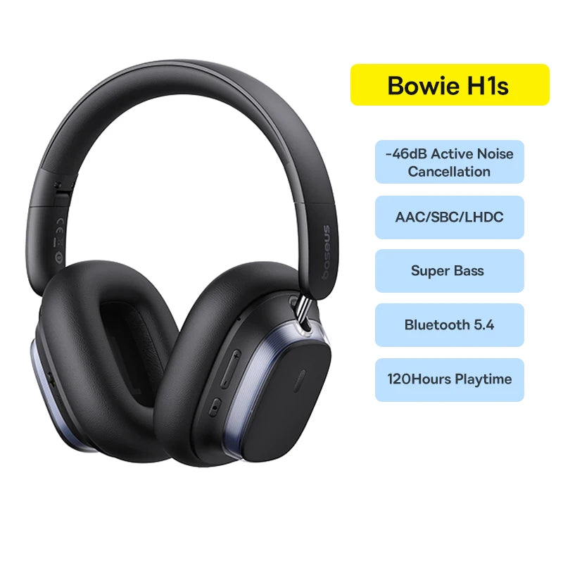 Baseus Bowie-Wireless Headphones-Noise Canceling